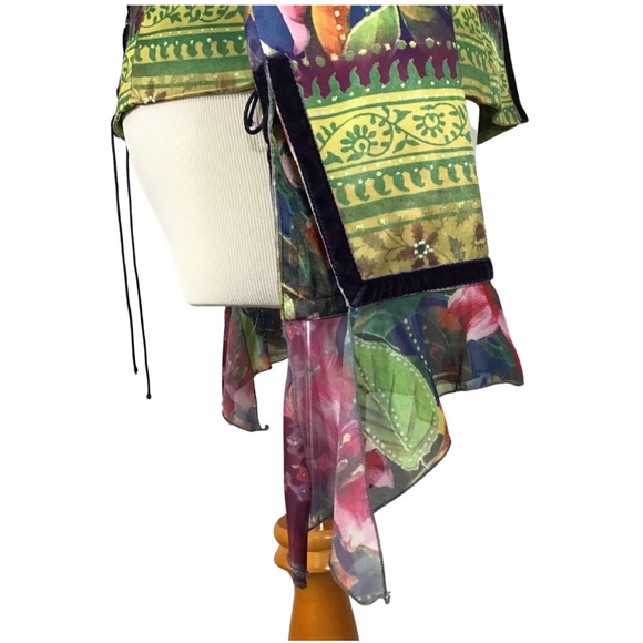 Vintage y2k vibrant jacket with lots of details - Picture 9 of 11